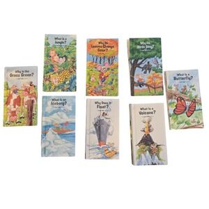 Vintage Weekly Reader Books Just Ask Series Hardcover Set of 18 Educational Kids